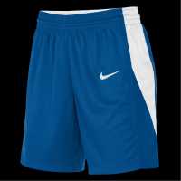 Nike Team Stock Shrt Ld09 Blue/White Nike Team Stock Shrt Ld09 Blue/White
