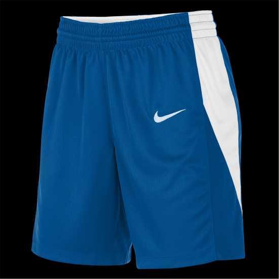 Nike Team Stock Shrt Ld09 Blue/White Nike Team Stock Shrt Ld09 Blue/White