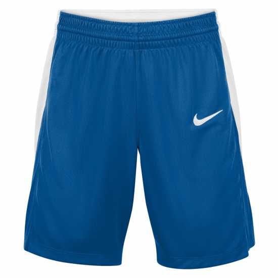 Nike Team Stock Shrt Ld09 Blue/White Nike Team Stock Shrt Ld09 Blue/White
