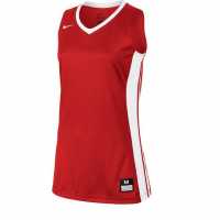 Nike Fastbreak Stock Jersey Scarlet/White Баскетболно облекло