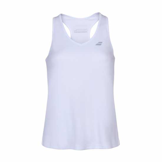 Бадминтон Babolat Дамски Потник Play Tank Top Womens Бяло Babolat Дамски Потник Play Tank Top Womens Бяло Бадминтон