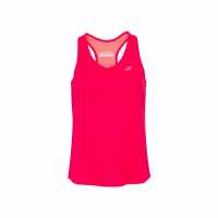Babolat Дамски Потник Play Tank Top Womens Червена роза Бадминтон