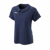 Wilson Блуза С Яка Team Polo Shirt Womens Navy Дамски тениски с яка