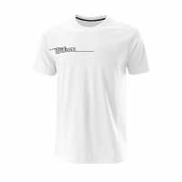 Wilson Мъжка Тениска Tech T Shirt Mens White Мъжки тениски и фланелки