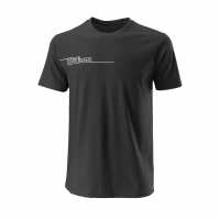 Wilson Мъжка Тениска Tech T Shirt Mens Black Мъжки ризи