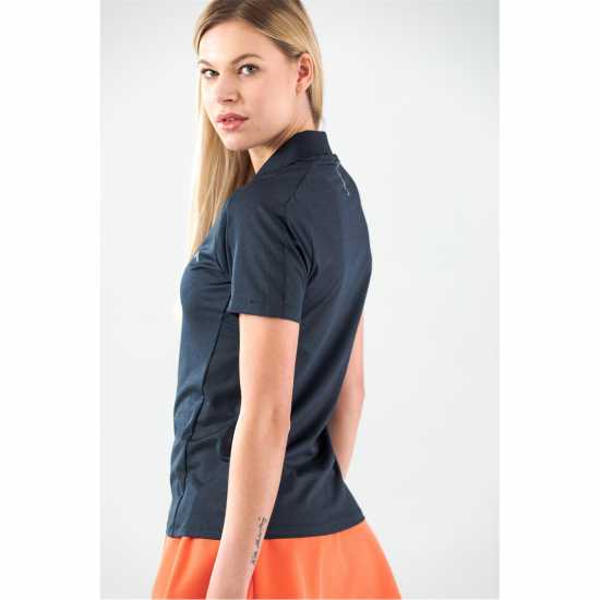 Head Блуза С Яка Padel Tech Polo Shirt Blue Дамски тениски с яка
