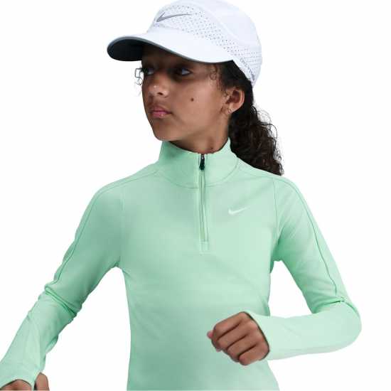 Nike Older Girls Dri-Fit Long Sleeve Half Zip Nike Older Girls Dri-Fit Long Sleeve Half Zip