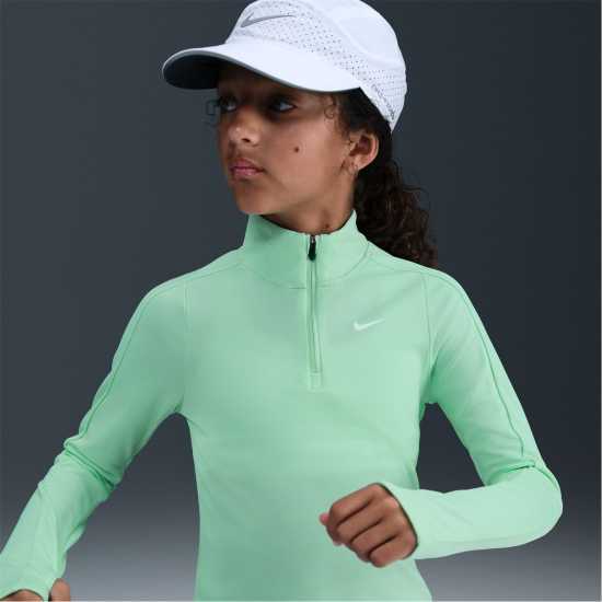 Nike Older Girls Dri-Fit Long Sleeve Half Zip Nike Older Girls Dri-Fit Long Sleeve Half Zip