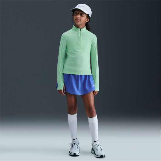 Nike Older Girls Dri-Fit Long Sleeve Half Zip Nike Older Girls Dri-Fit Long Sleeve Half Zip