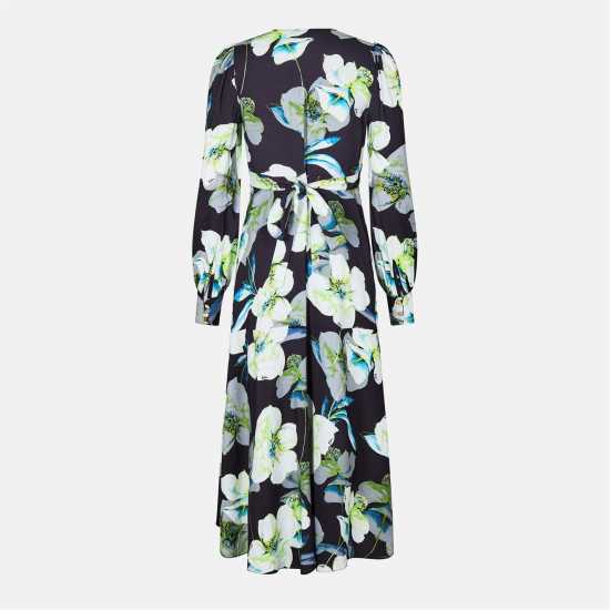 Дамски поли и рокли Biba Printed Wrap Dress Тъмно цветен Biba Printed Wrap Dress Тъмно цветен Дамски поли и рокли