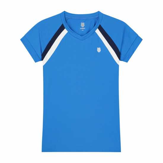 K Swiss Core Tm Top Ld09 French Blue Дамски тениски и фланелки