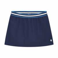 K Swiss Дамска Пола Core Trim Skirt Womens Navy Дамски къси панталони