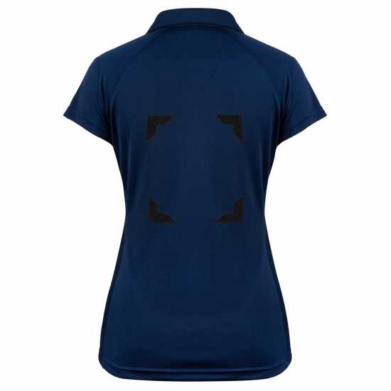 Gilbert Блуза С Яка Eclipse Womens Netball Polo Shirt W Bib Attachments Dark Navy Дамски тениски и фланелки