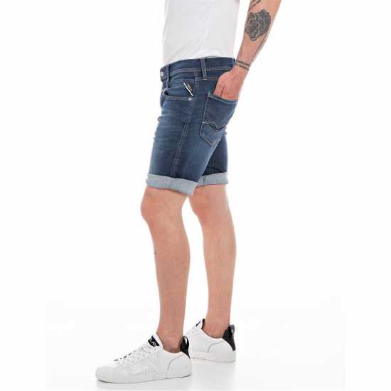 Replay Hyperflex Anbass Shorts Mid Wash Мъжки къси панталони
