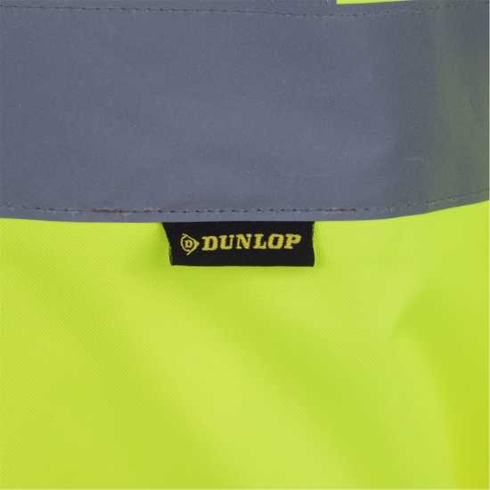 Dunlop Отражателна Мъжка Парка Hi Vis Parka Mens Yellow Мъжки грейки