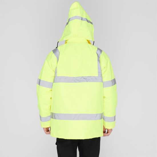 Работно облекло Dunlop Отражателна Мъжка Парка Hi Vis Parka Mens Жълто Dunlop Отражателна Мъжка Парка Hi Vis Parka Mens Жълто Работно облекло