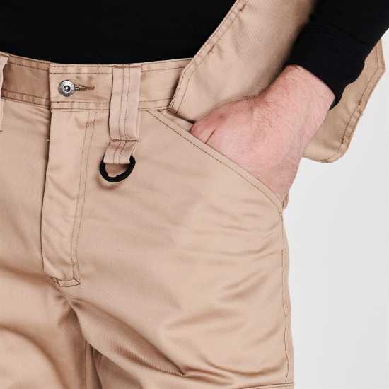 Мъжки Работни Панталони Dunlop On Site Trousers Mens Beige Работни панталони