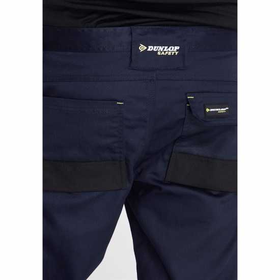 Dunlop Мъжки Работни Панталони On Site Trousers Mens Navy/Black Работни панталони