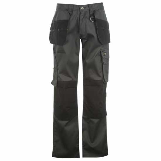 Dunlop Мъжки Работни Панталони On Site Trousers Mens Charcoal/Black Работни панталони