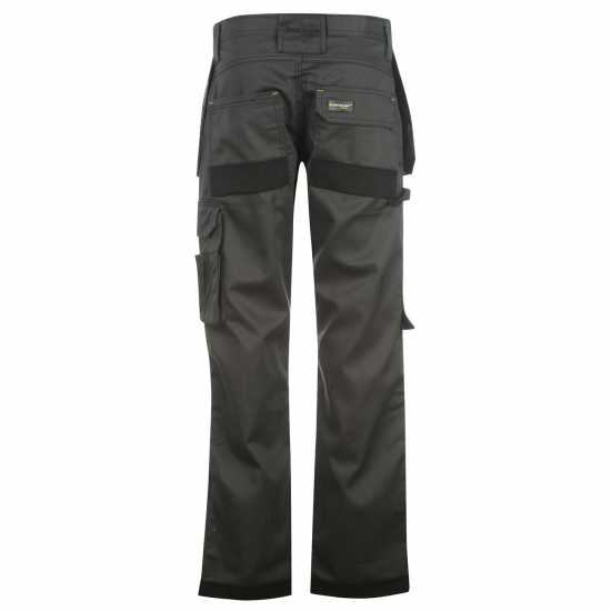 Dunlop Мъжки Панталон On Site Work Trousers Mens Угъл/Черен Работни панталони