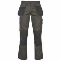 Dunlop On Site Trousers Mens Khaki Работни панталони