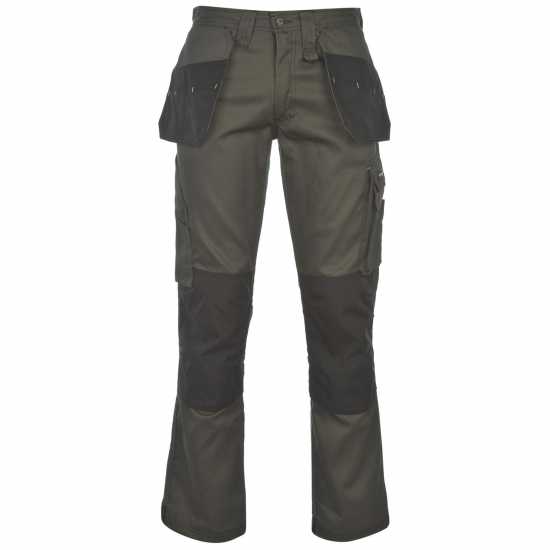 Dunlop On Site Trousers Mens Khaki Работни панталони
