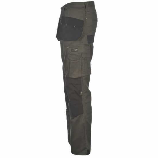 Dunlop On Site Trousers Mens Khaki Работни панталони
