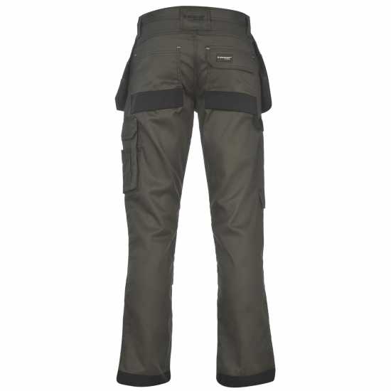 Dunlop On Site Trousers Mens Khaki Работни панталони