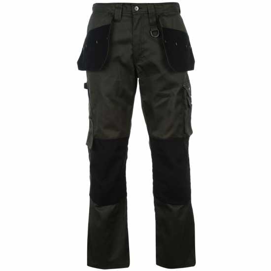 Dunlop Мъжки Панталон On Site Work Trousers Mens Хаки Работни панталони