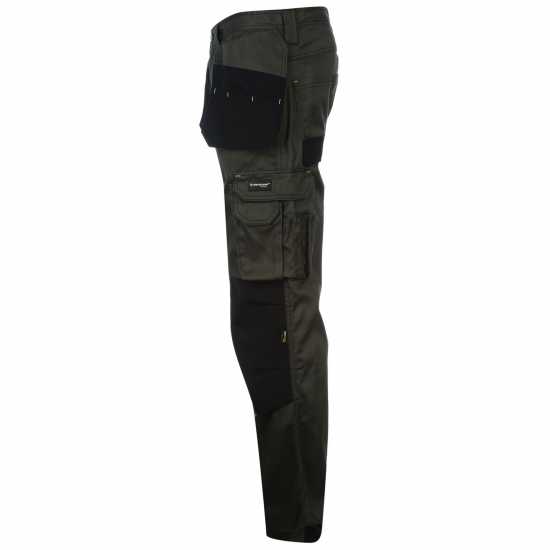Dunlop Мъжки Панталон On Site Work Trousers Mens Хаки Работни панталони