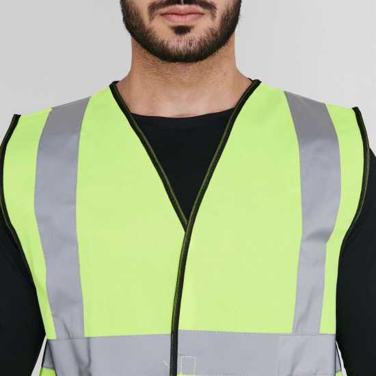 Dunlop Светлоотразителна Жилетка Hi Vis Vest Adults  