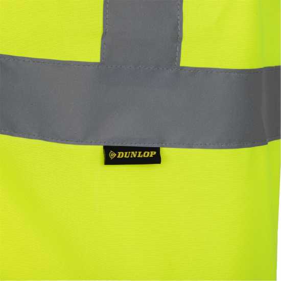 Dunlop Светлоотразителна Жилетка Hi Vis Vest  Мъжки ризи