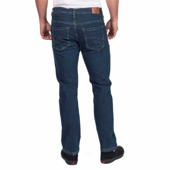 Lee Cooper Мъжки Панталони Stretch Denim Workwear Jean Trouser Mens Navy Работни панталони