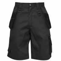 Мъжки Къси Работни Панталони Dunlop On Site Shorts Mens Charcoal/Black Работни панталони