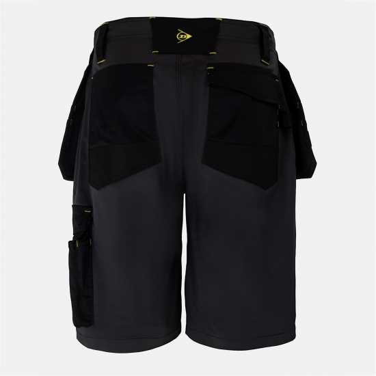 Dunlop Мъжки Шорти On-Site Shorts Mens Charcoal/Black 