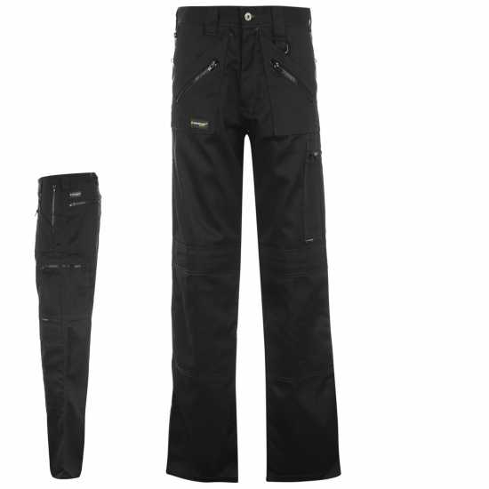 Dunlop Мъжки Панталон Zipper Work Trousers Mens  Работни панталони