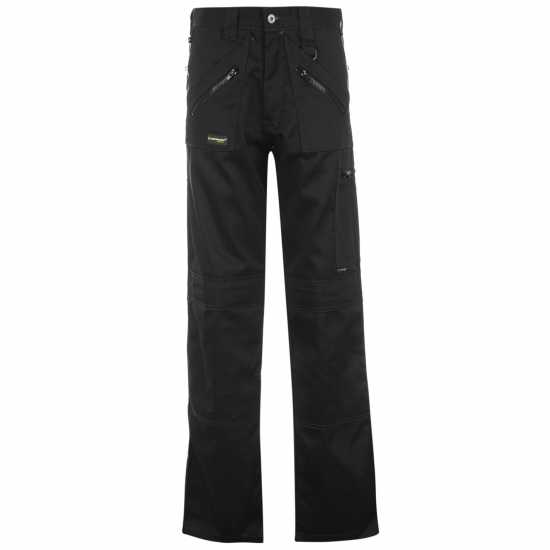 Dunlop Мъжки Панталон Zipper Work Trousers Mens  Работни панталони