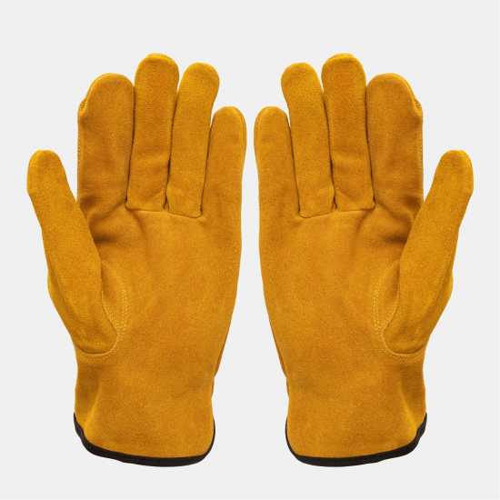 Dunlop Men's Leather Workwear Gloves  
