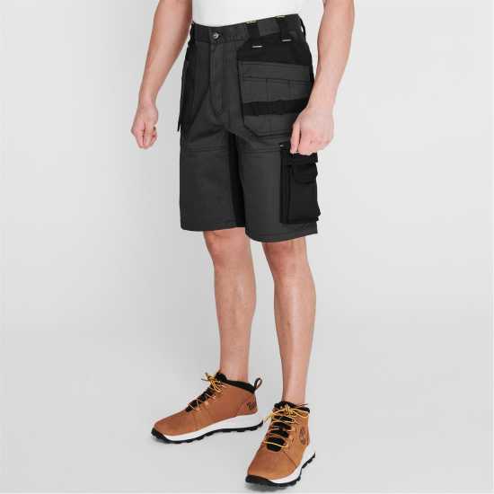 Dunlop Мъжки Шорти Stretch Shorts Mens Charcoal/Black Работни панталони