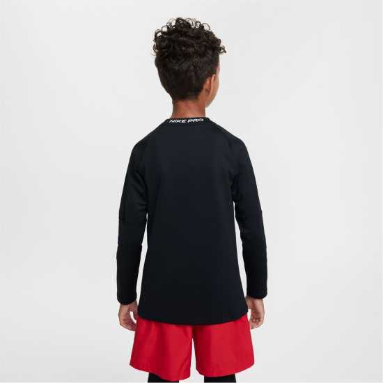 Детски тениски и фланелки Nike Pro Big Kids' (Boys') Dri-FIT Long-Sleeve Training Crewneck Top Nike Pro Big Kids' (Boys') Dri-FIT Long-Sleeve Training Crewneck Top Детски тениски и фланелки