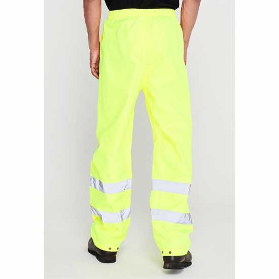 Работни панталони Dunlop Мъжко Долнище Hi Vis Waterproof Work Pants Mens Dunlop Мъжко Долнище Hi Vis Waterproof Work Pants Mens Работни панталони