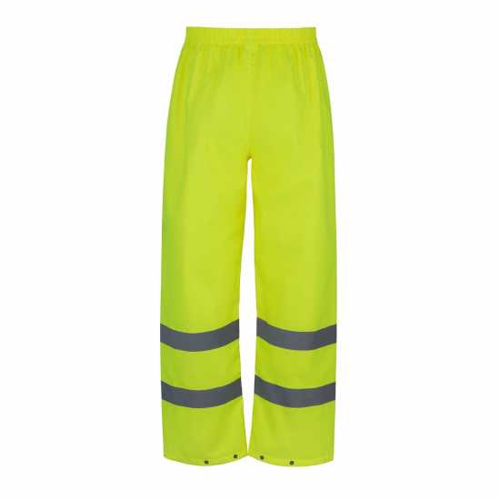 Работни панталони Dunlop Мъжко Долнище Hi Vis Waterproof Work Pants Mens Dunlop Мъжко Долнище Hi Vis Waterproof Work Pants Mens Работни панталони