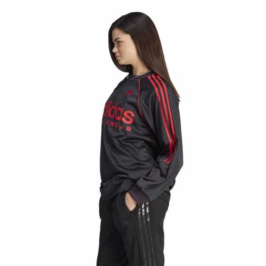 Adidas Jacquard Long-Sleeve Jersey Womens Adidas Jacquard Long-Sleeve Jersey Womens