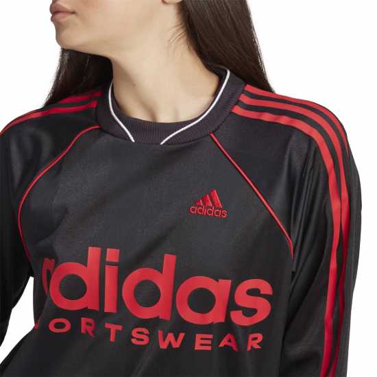 Adidas Jacquard Long-Sleeve Jersey Womens Adidas Jacquard Long-Sleeve Jersey Womens