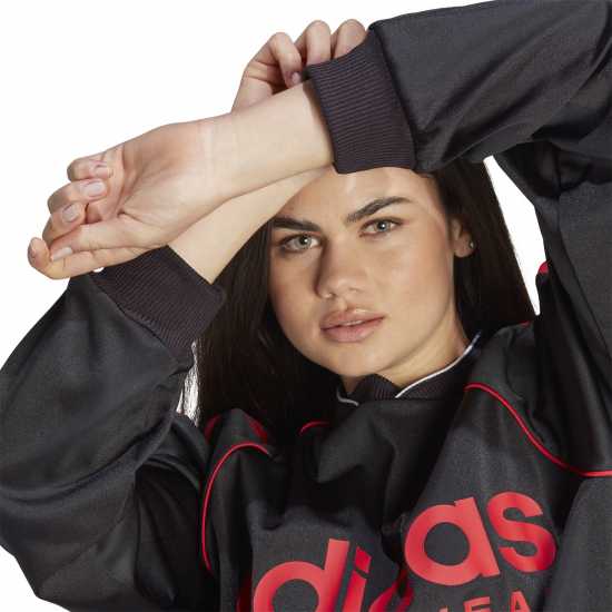 Adidas Jacquard Long-Sleeve Jersey Womens Adidas Jacquard Long-Sleeve Jersey Womens