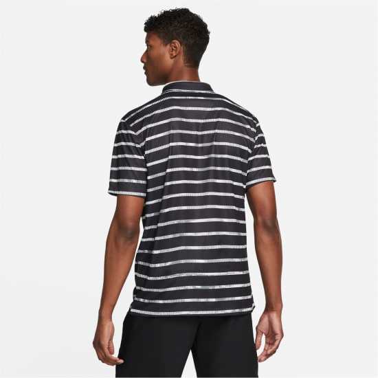 Nike Мъжка Блуза С Яка Dri-Fit Polo Shirt Mens Black/White Мъжко облекло за едри хора
