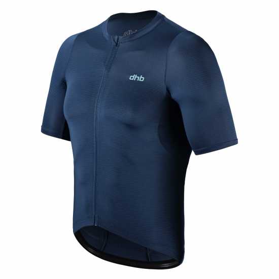 Dhb Aeron Mens Short Sleeve Jersey 3.0 Тъмно деним Мъжки тениски и фланелки