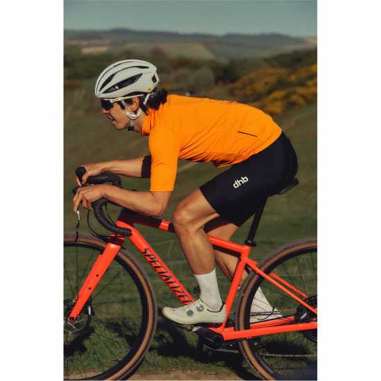 Мъжки тениски и фланелки Dhb Blok Mens Classic Short Sleeve Jersey Оранжево/Ексубера Dhb Blok Mens Classic Short Sleeve Jersey Оранжево/Ексубера Мъжки тениски и фланелки