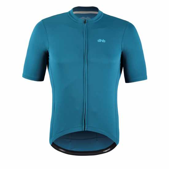 Dhb Blok Mens Classic Short Sleeve Jersey Синьо мастило Мъжки тениски и фланелки