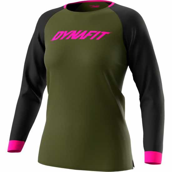 Dynafit Горнище С Дълъг Ръкав Ride Long Sleeve Top Womens Зимна Мос 